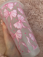 Load image into Gallery viewer, pink bow cold cup