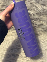 Load image into Gallery viewer, Personalised teacher skinny tumblers
