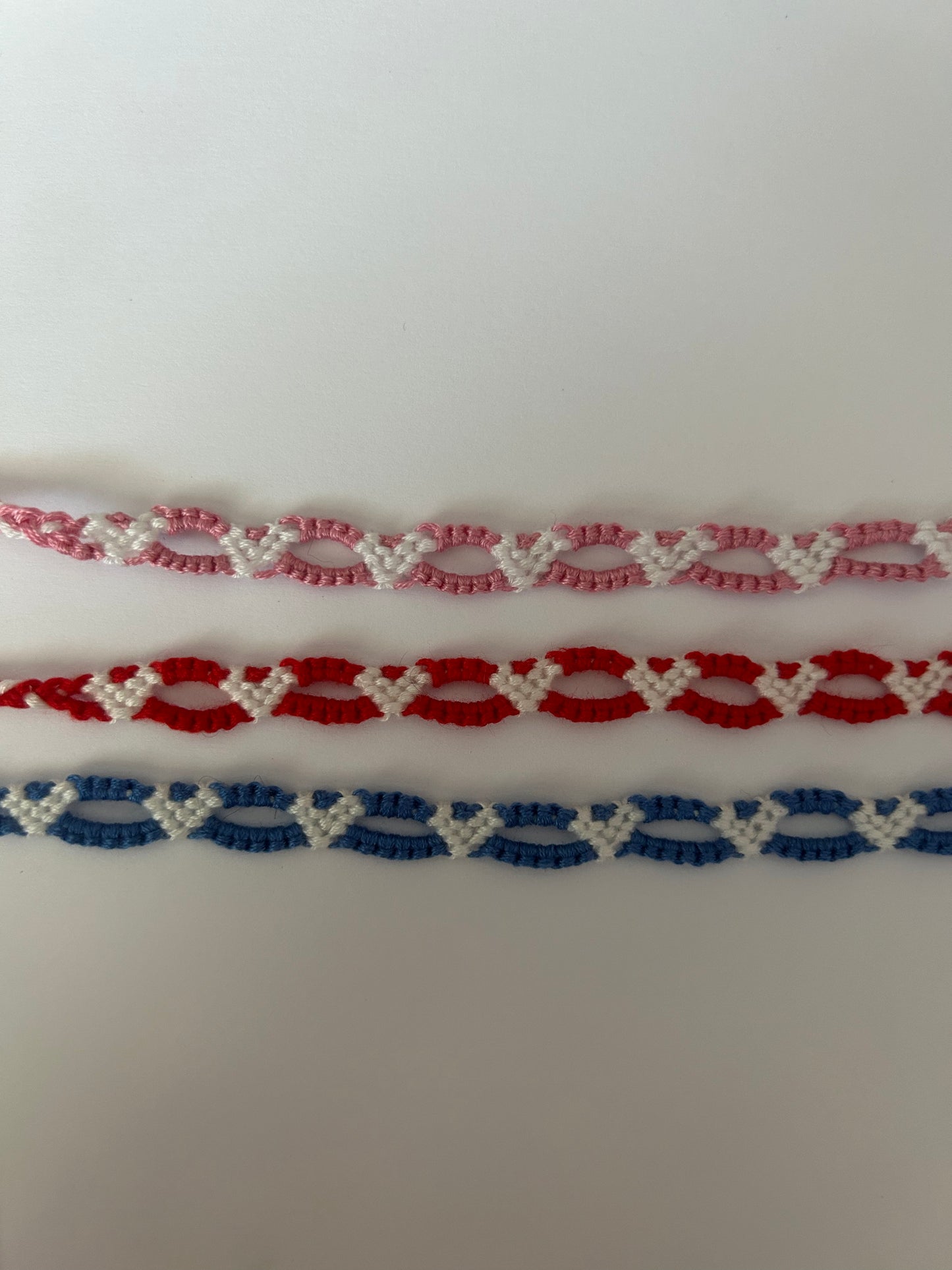 love heart chain bracelet