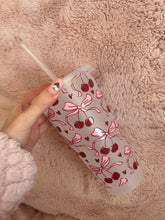 Load image into Gallery viewer, Cherry bow cold cup