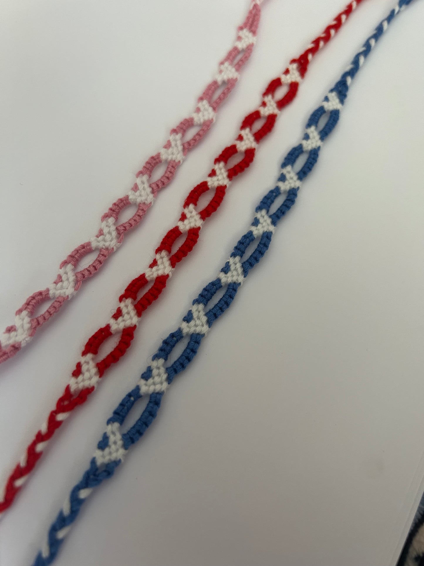 love heart chain bracelet