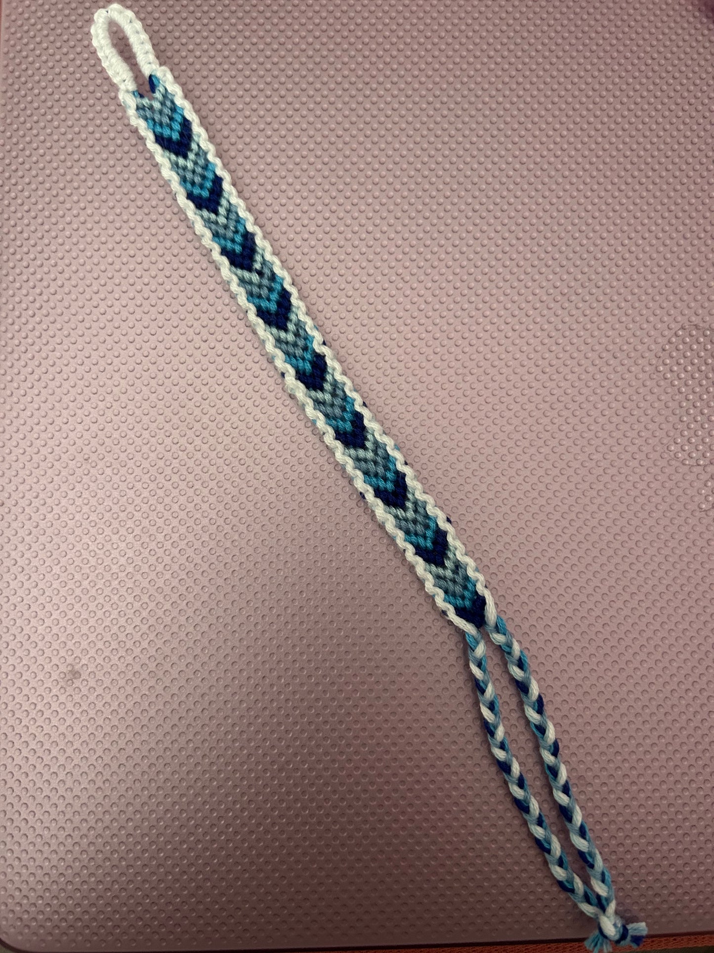 bordered chevron style bracelets
