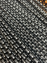 Load image into Gallery viewer, Black with white skull halloween plastic straw