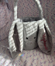 Load image into Gallery viewer, Fluffy Personalised Easter Basket