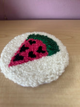 Load image into Gallery viewer, Watermelon Mug Rug/Car Coaster