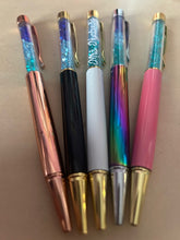 Load image into Gallery viewer, Personalised rhinestone filled pen
