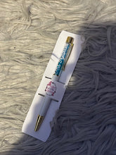 Load image into Gallery viewer, Personalised rhinestone filled pen