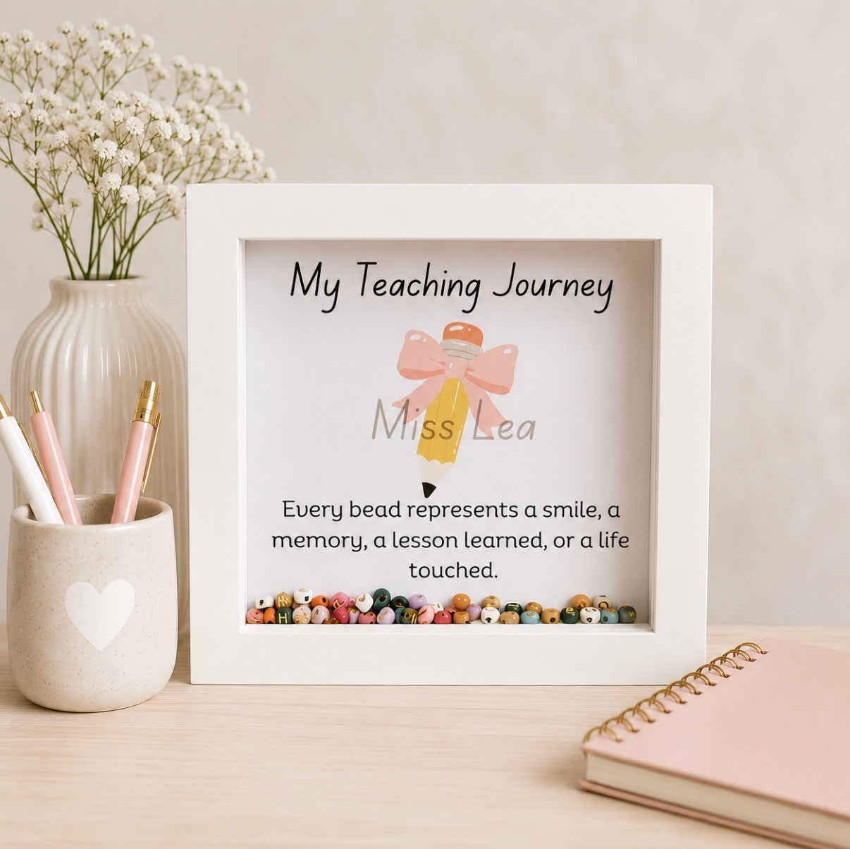Student counter frame, teaching pupil counter, teacher gift