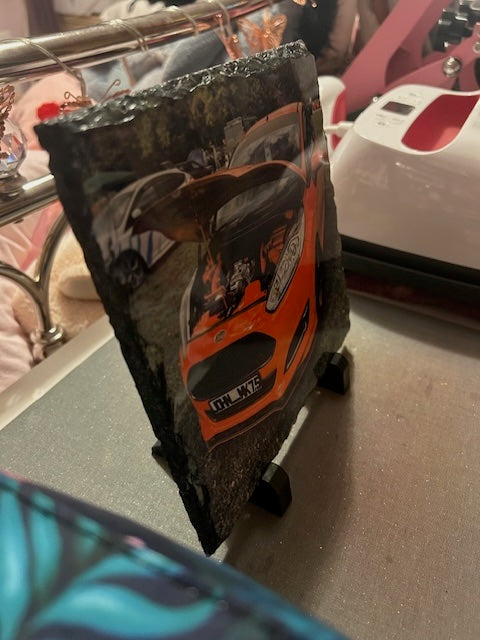 sublimated slate photo