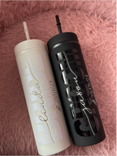 Load image into Gallery viewer, Personalised bridal skinny tumblers
