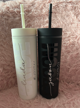 Load image into Gallery viewer, Personalised bridal skinny tumblers