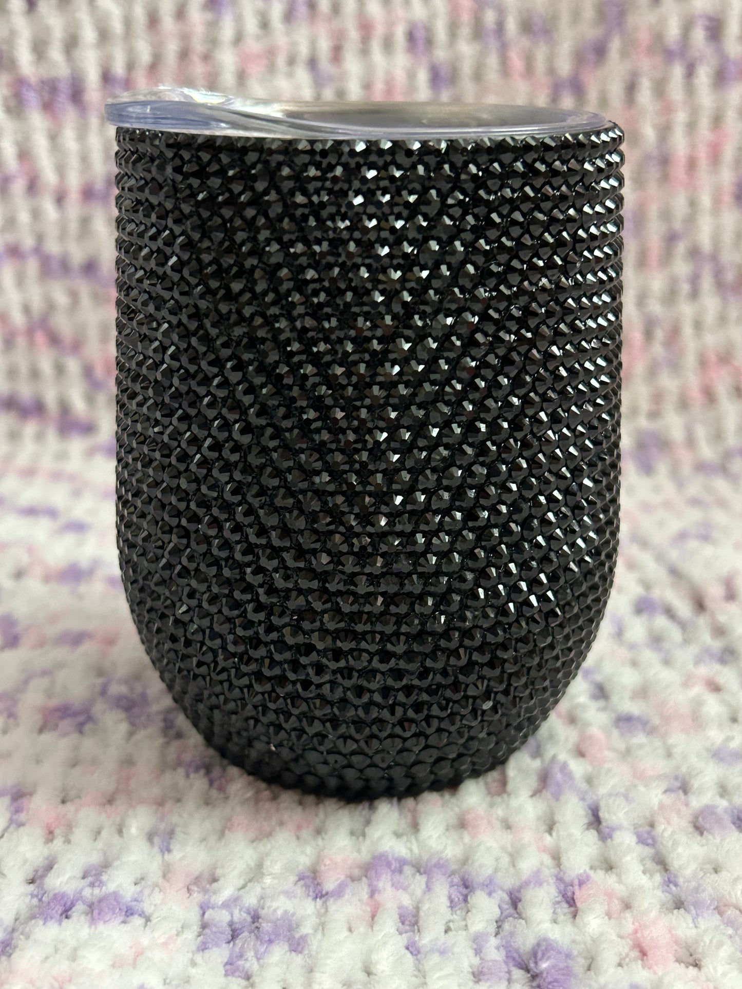 Rhinestone stemless tumbler