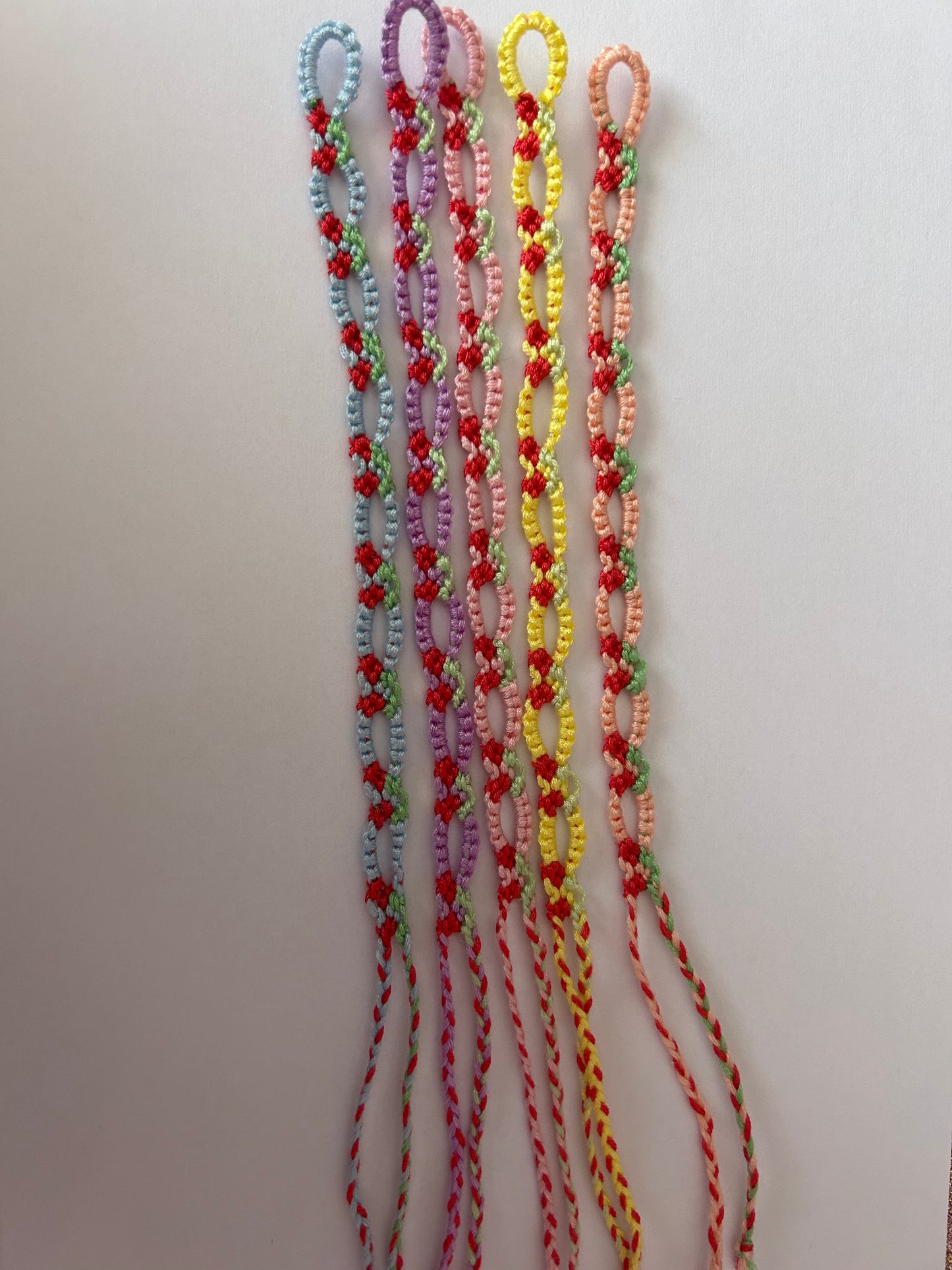 Cherry chain bracelet or anklet
