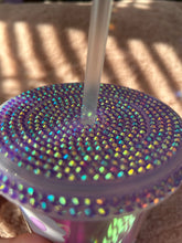 Load image into Gallery viewer, Floral holographic cold cup