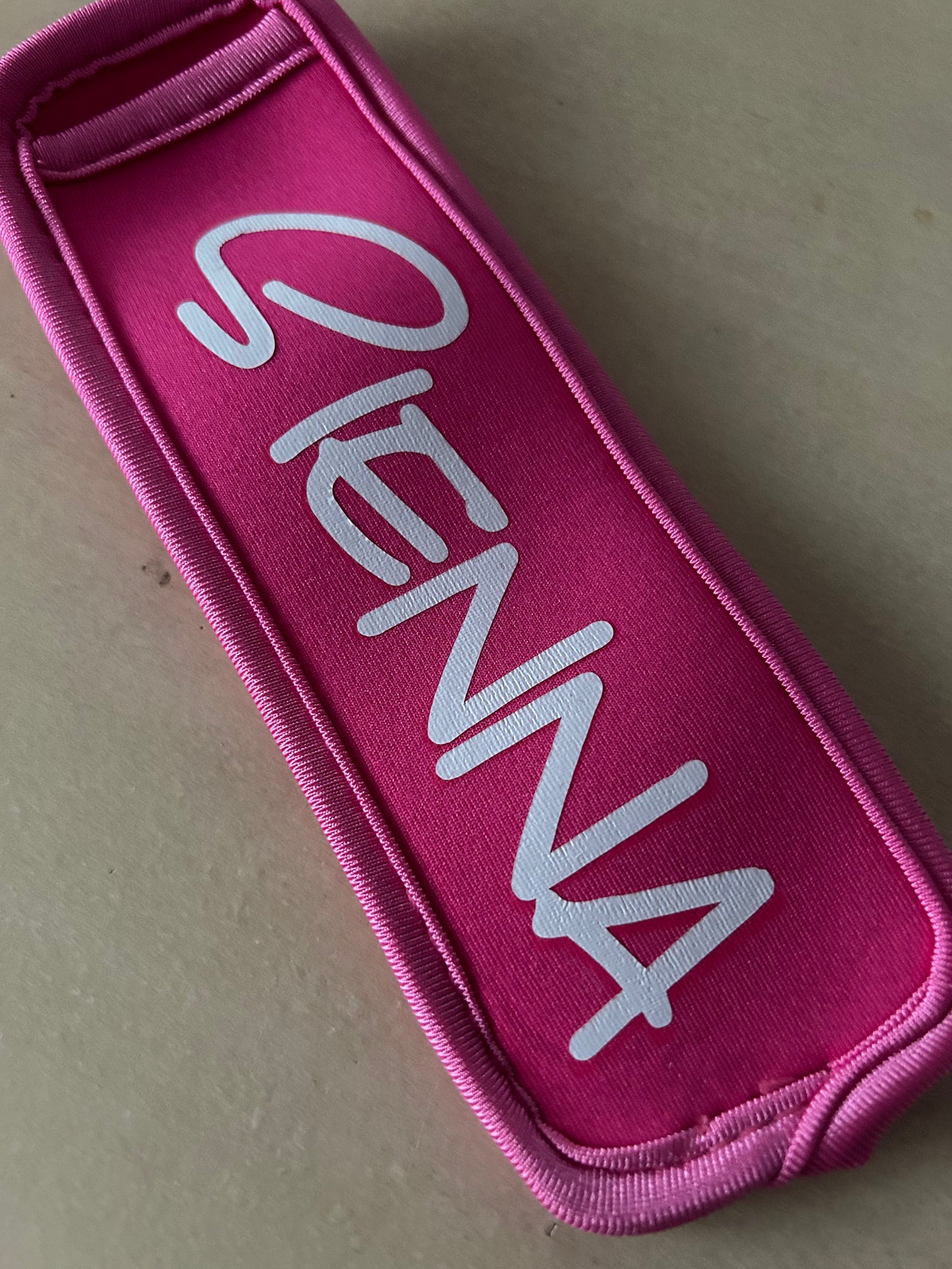 Personalised ice pole holders