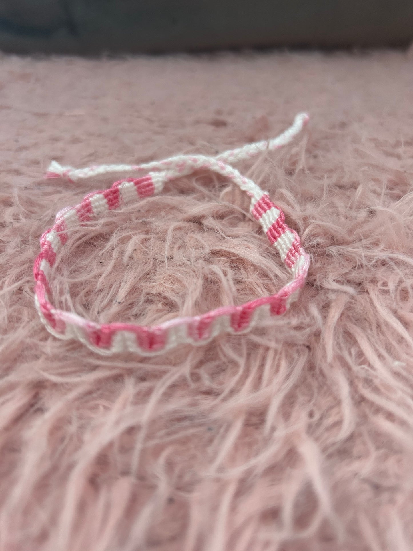 Pink ombré mini wave bracelet
