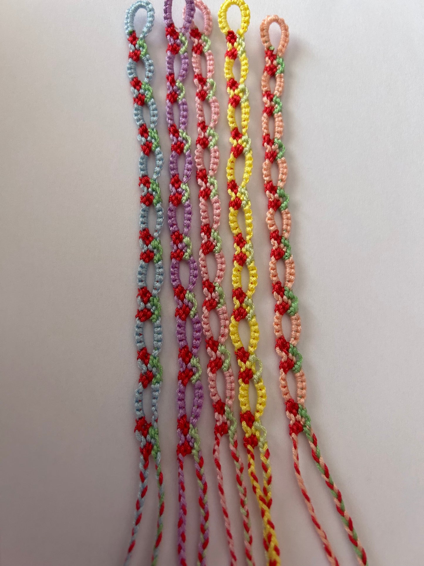 Cherry chain bracelet or anklet