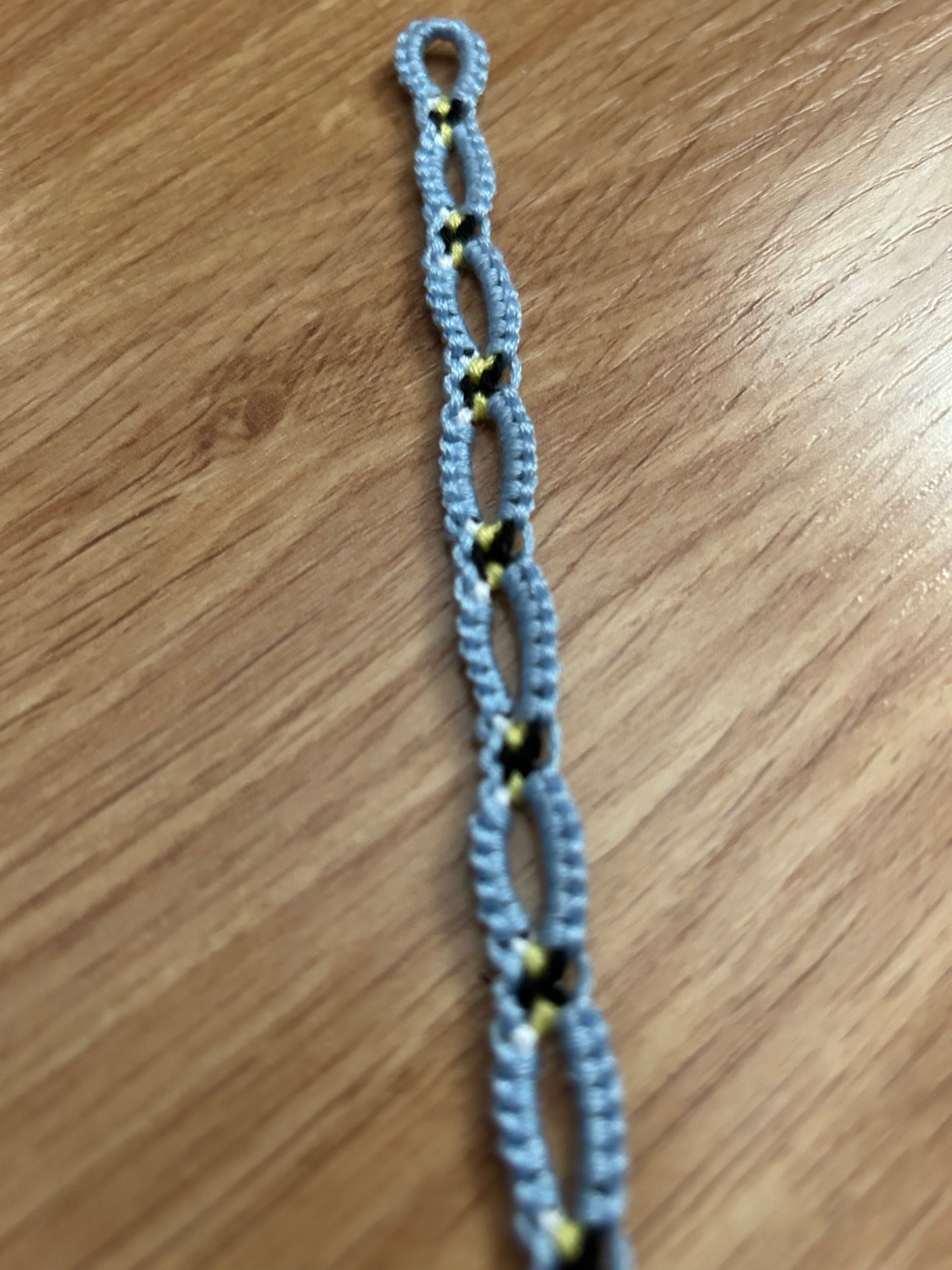 Bee chain bracelet or anklet