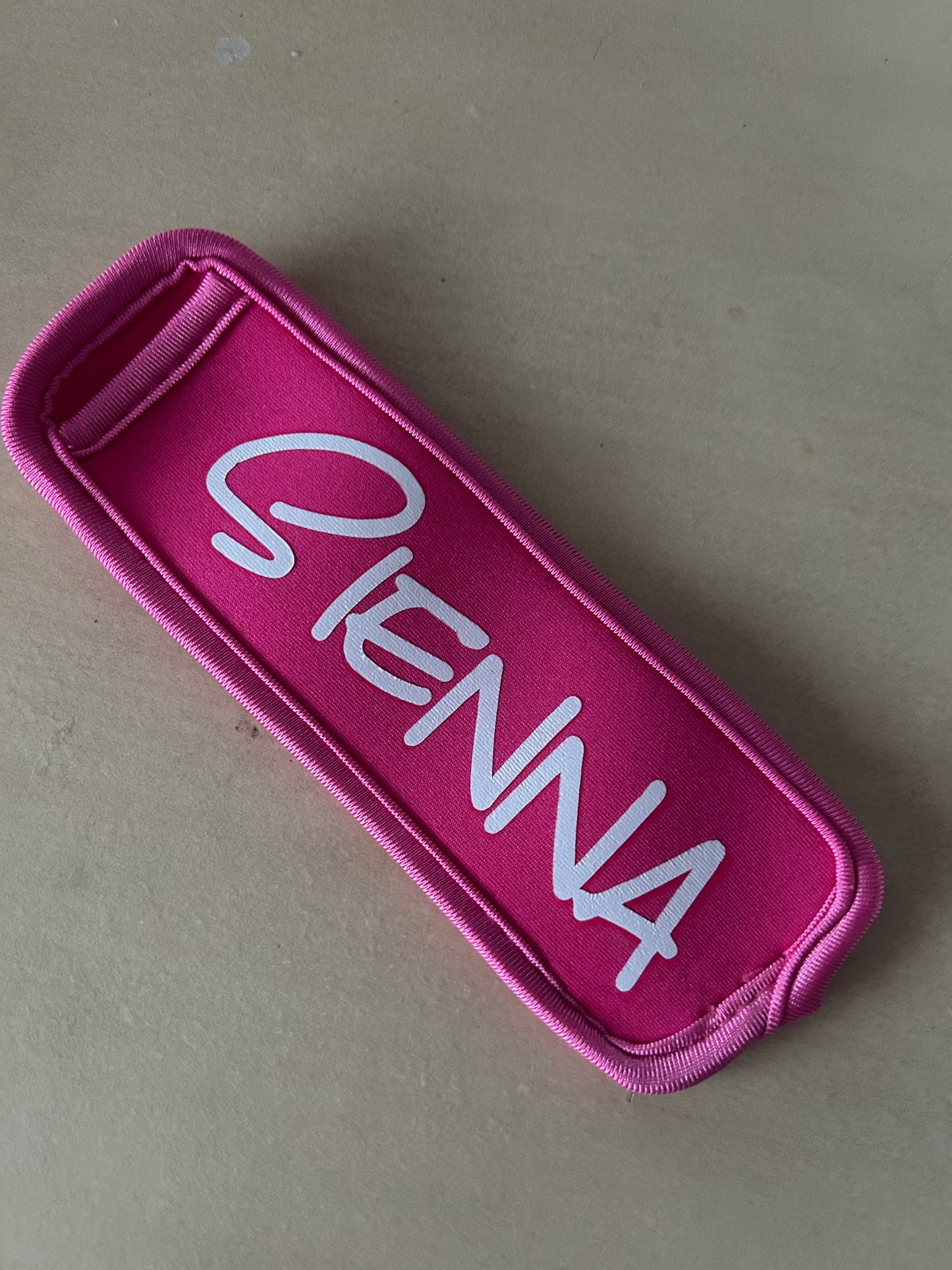 Personalised ice pole holders
