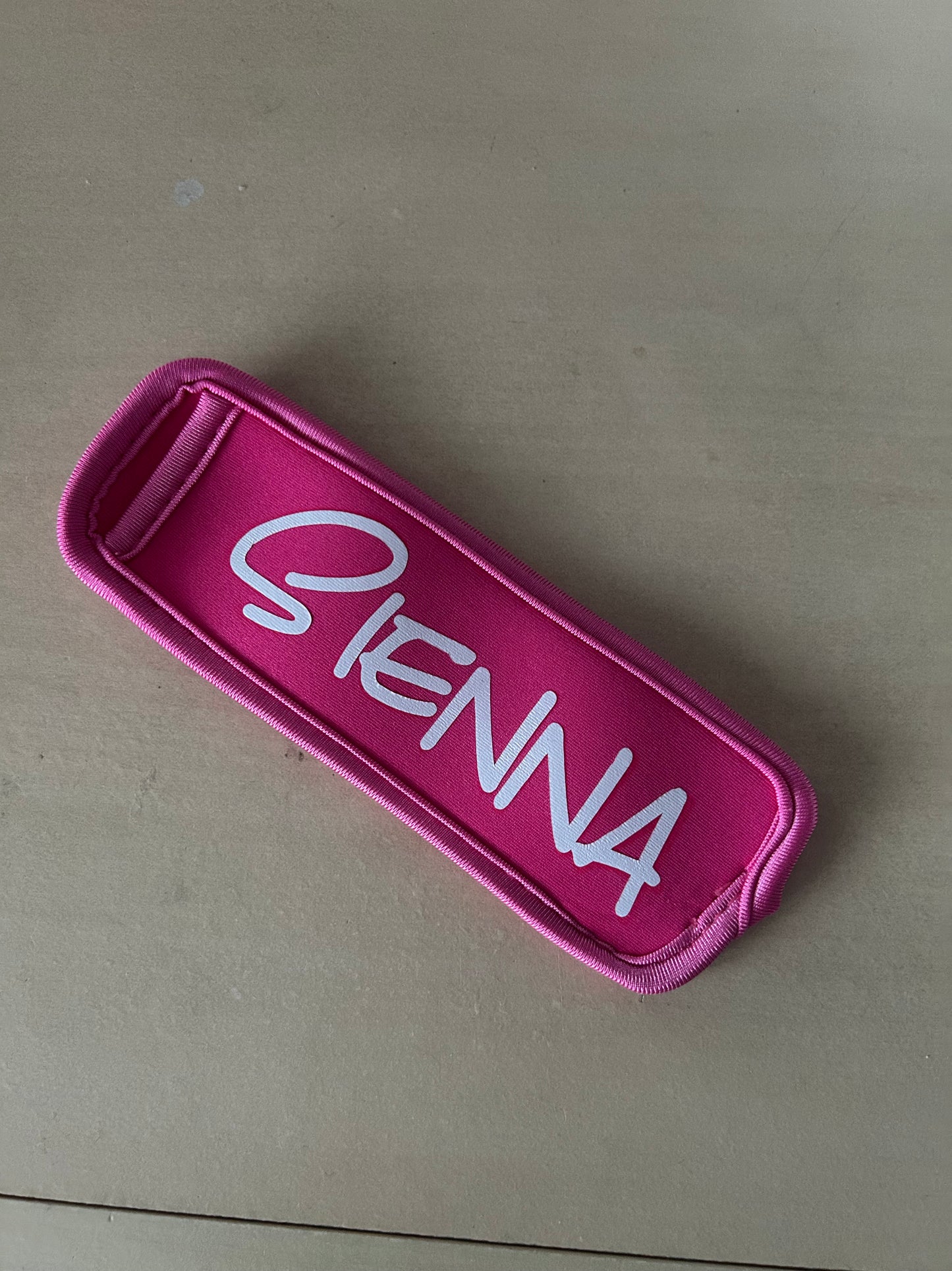Personalised ice pole holders