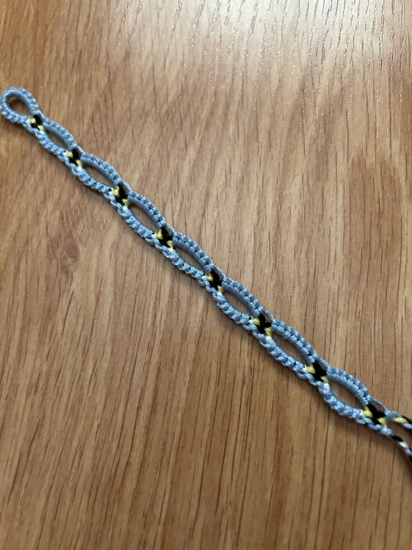 Bee chain bracelet or anklet