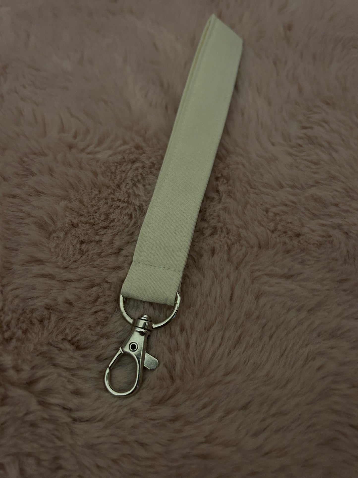 Plain colour wristlet
