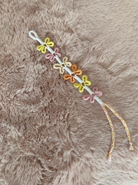 pastel butterfly bracelet