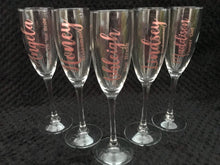 Load image into Gallery viewer, Bridal champagne flutes