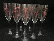 Load image into Gallery viewer, Bridal champagne flutes