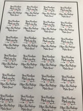 Load image into Gallery viewer, Your purchase made my day, I hope this package makes yours stickers, order stickers, thank you stickers