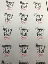 Load image into Gallery viewer, happy post stickers, order stickers, stickers