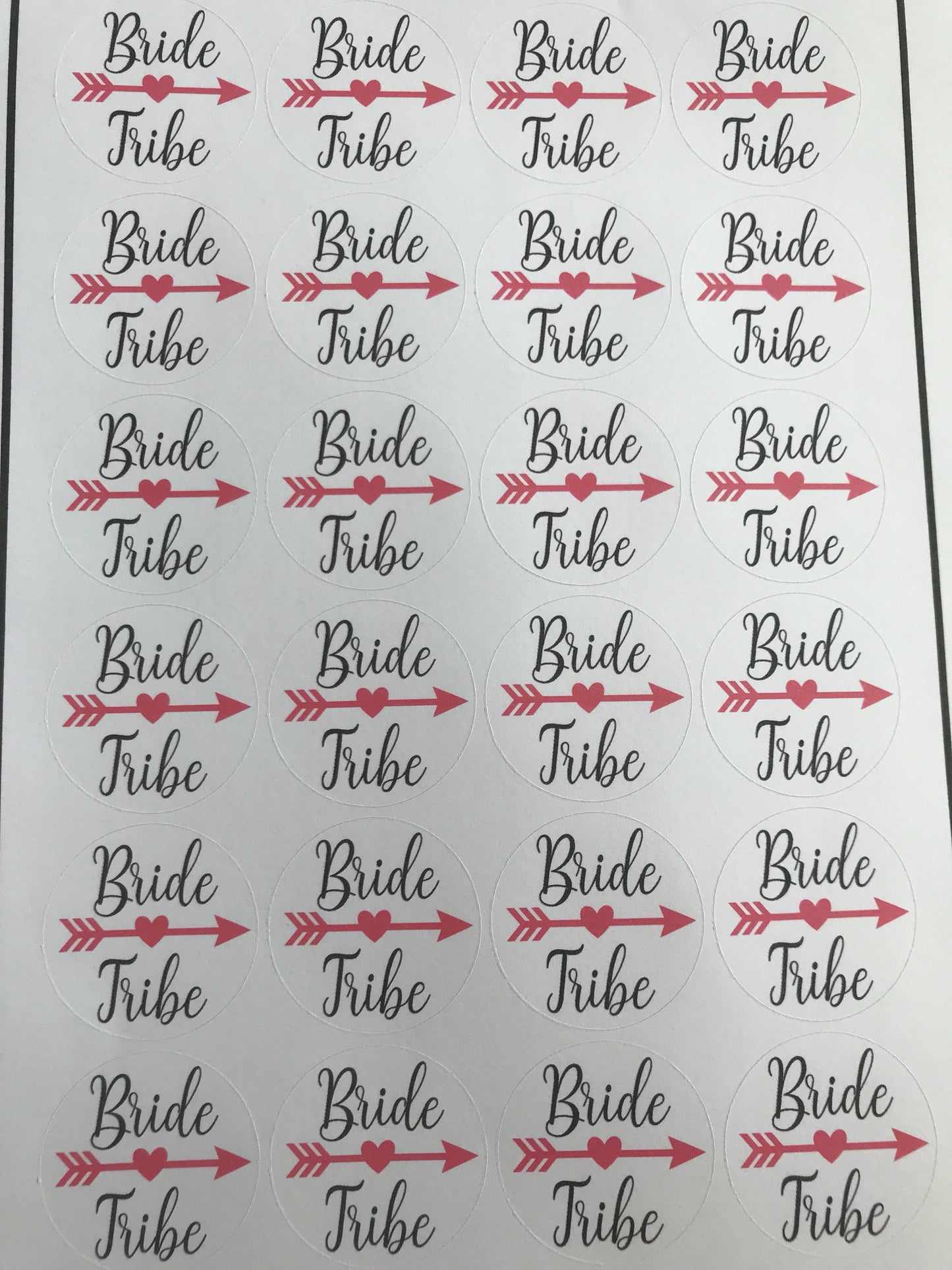 Bride Tribe stickers, Bridal Stickers, Hen party stickers, stickers