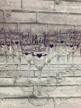 Load image into Gallery viewer, Bridal champagne flutes