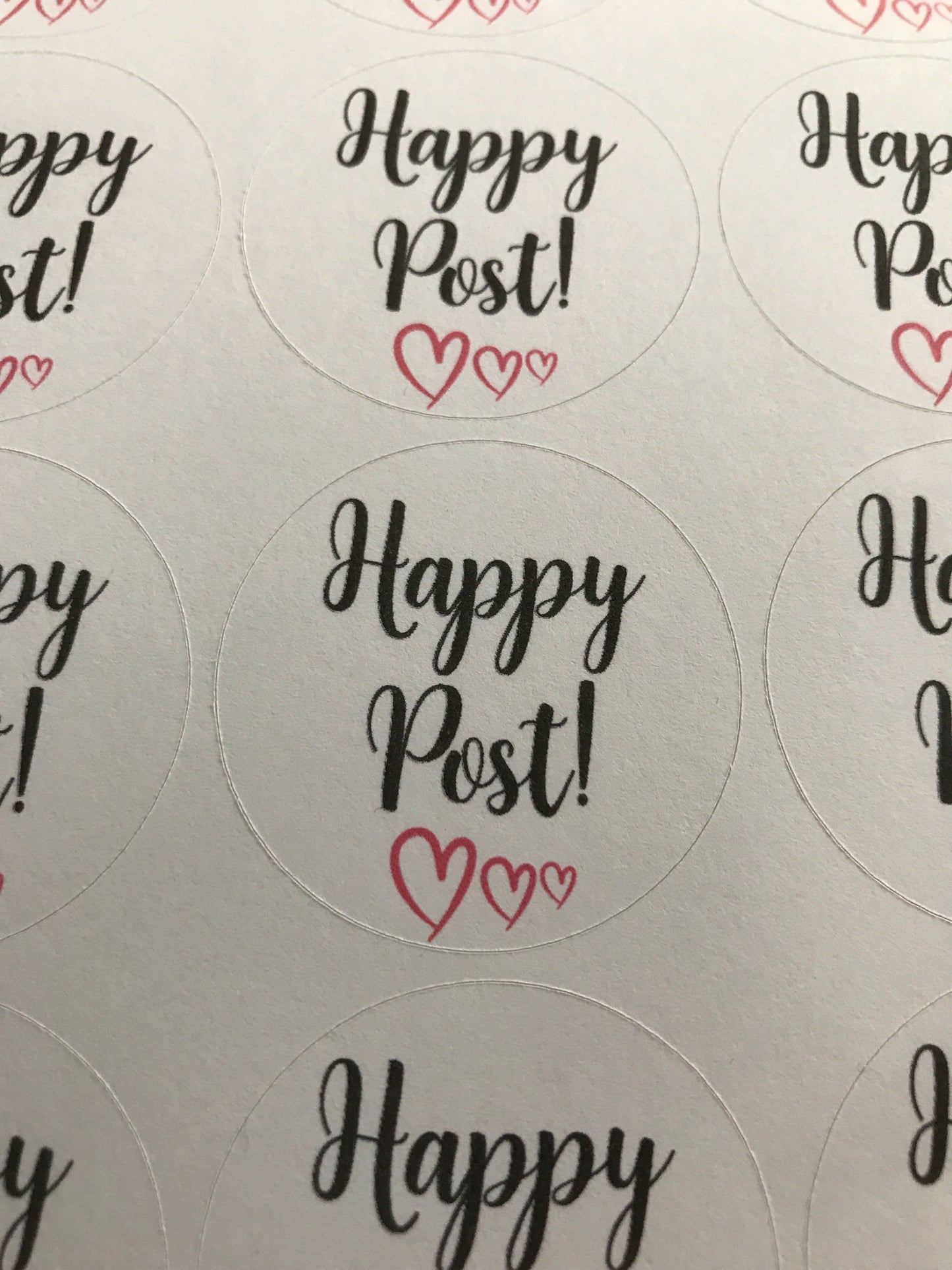 happy post stickers, order stickers, stickers