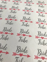 Load image into Gallery viewer, Bride Tribe stickers, Bridal Stickers, Hen party stickers, stickers