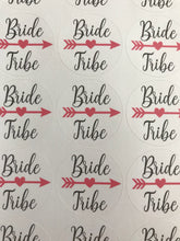 Load image into Gallery viewer, Bride Tribe stickers, Bridal Stickers, Hen party stickers, stickers
