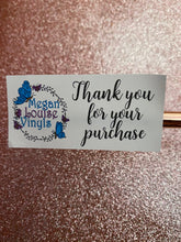 Load image into Gallery viewer, Thank you for your purchase Logo stickers, design your own stickers, order stickers, stickers