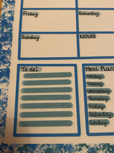 Load image into Gallery viewer, Weekly plan magnetic listpad