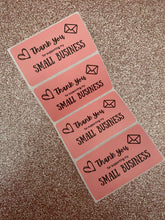 Load image into Gallery viewer, Small business pink stickers