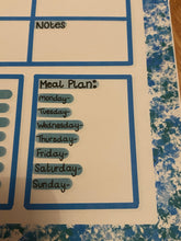 Load image into Gallery viewer, Weekly plan magnetic listpad