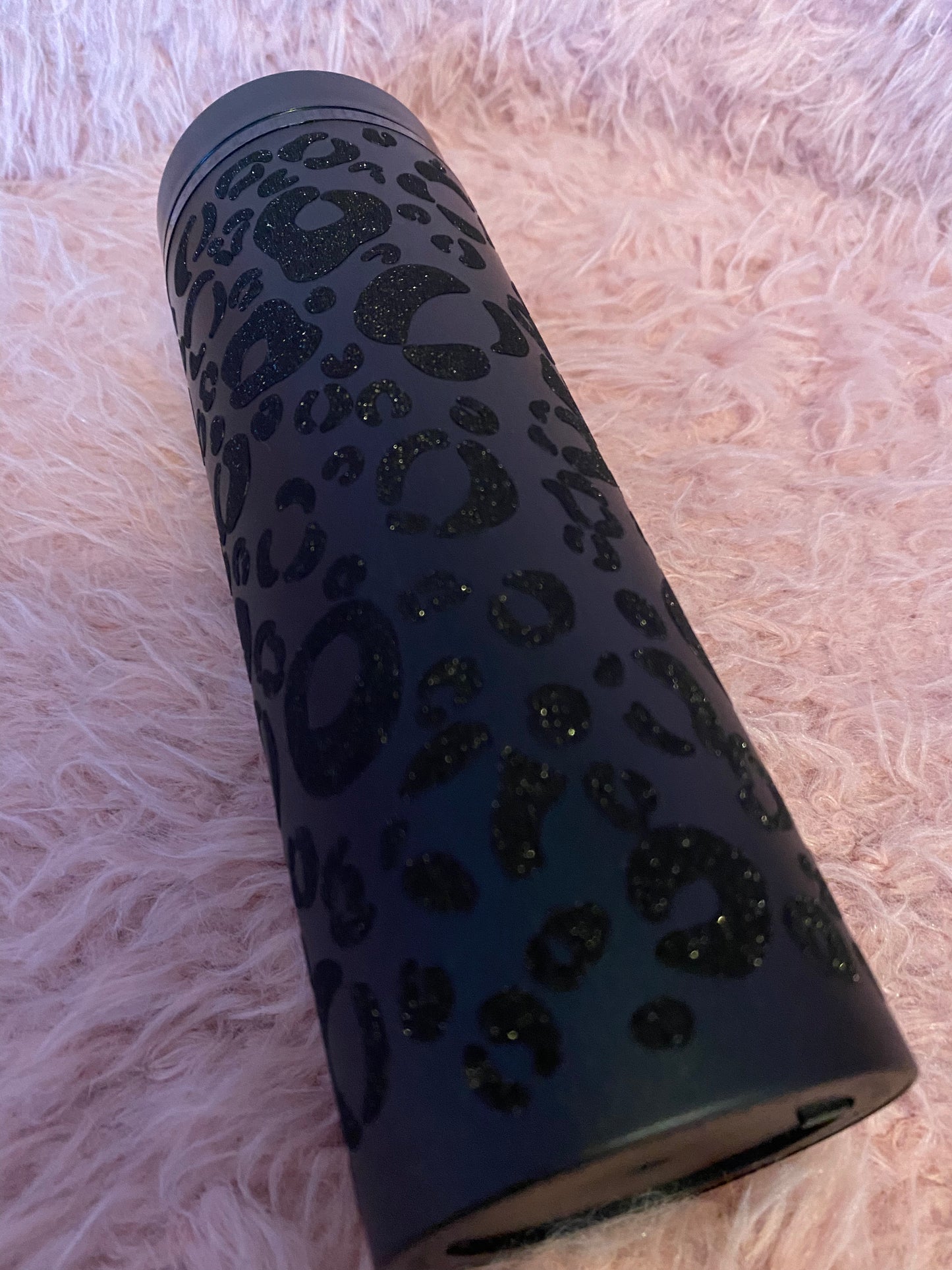 Leopard Print Skinny Tumbler