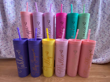 Load image into Gallery viewer, Personalised skinny tumblers