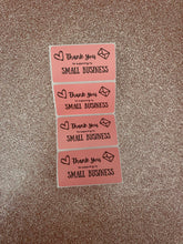 Load image into Gallery viewer, Small business pink stickers