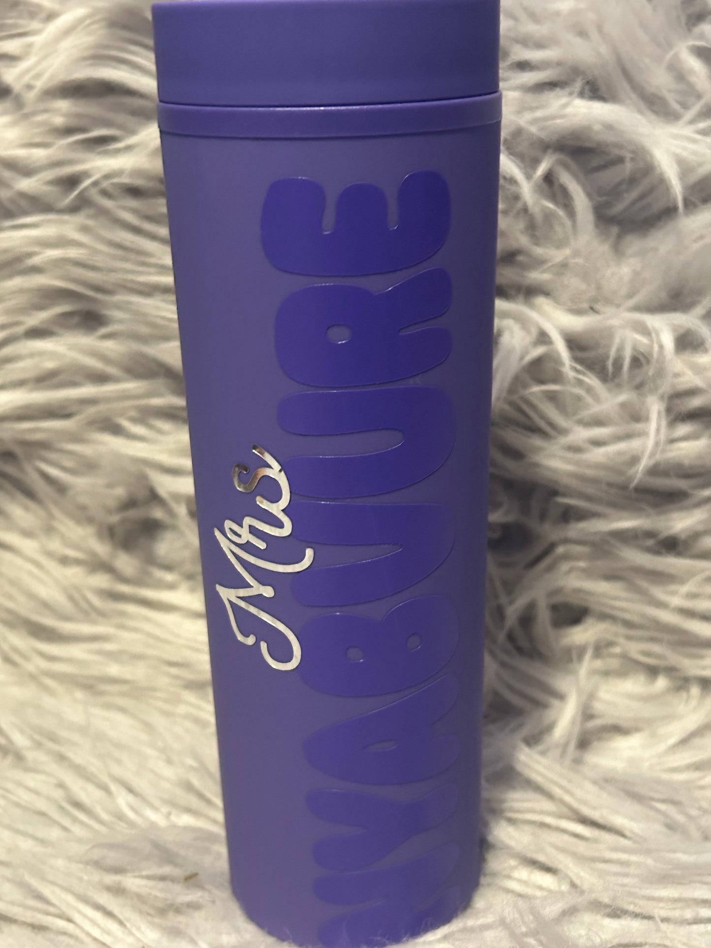 Personalised teacher skinny tumblers