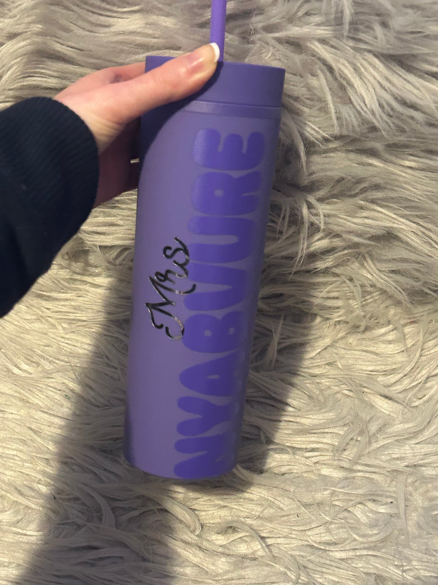 Personalised teacher skinny tumblers