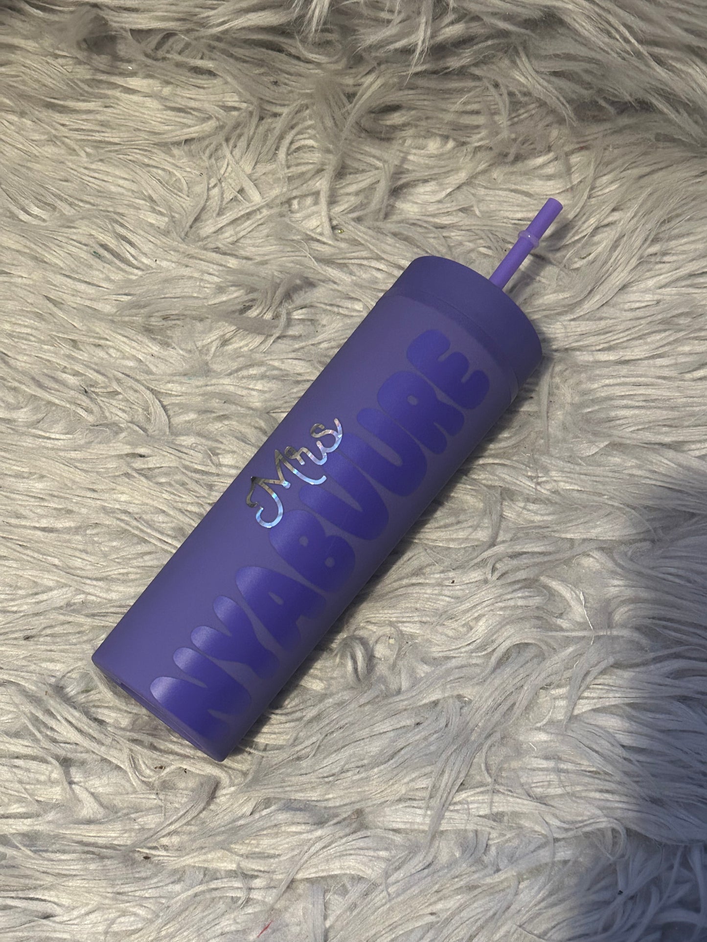 Personalised teacher skinny tumblers
