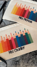 Load image into Gallery viewer, Personalised teacher pouch

