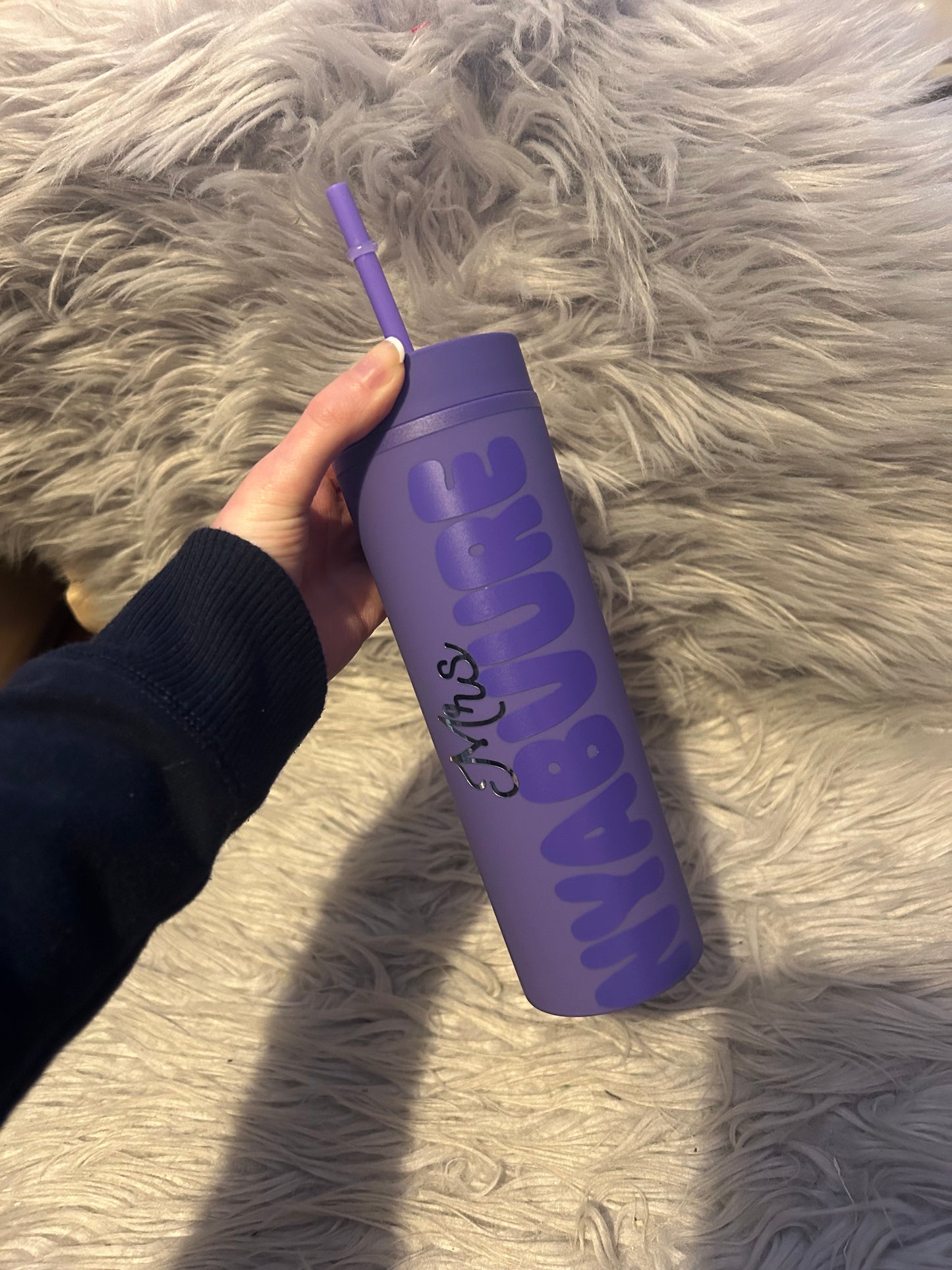 Personalised teacher skinny tumblers