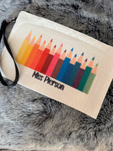 Load image into Gallery viewer, Personalised teacher pouch
