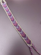Load image into Gallery viewer, 5 colour bordered chevron style bracelet
